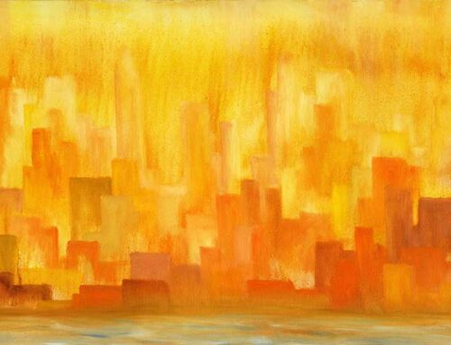 Sun Washed Cityscape