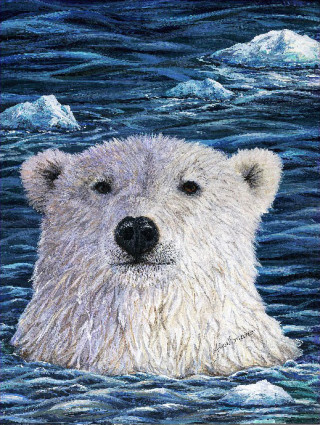 Polar Bear by Judi Moreo